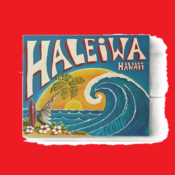 8x10 Haleiwa Sign Aloha Hawaii Gift Idea Special