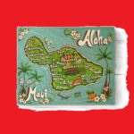 8x10 Maui Sign Aloha Hawaii Gift Idea Special $0.00