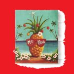 8x10 Mele Kalikimaka Pineapple Aloha Hawaii Gift Idea Special $0.00