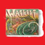 8x10 Waikiki Sign Aloha Hawaii Gift Idea Special $0.00