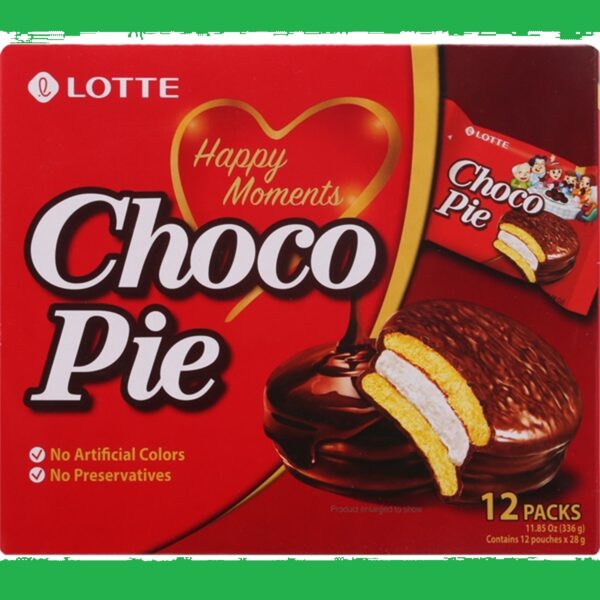 Lotte Choco Pie, Happy Moments Aloha Hawaii Korean Snack Food Present Idea