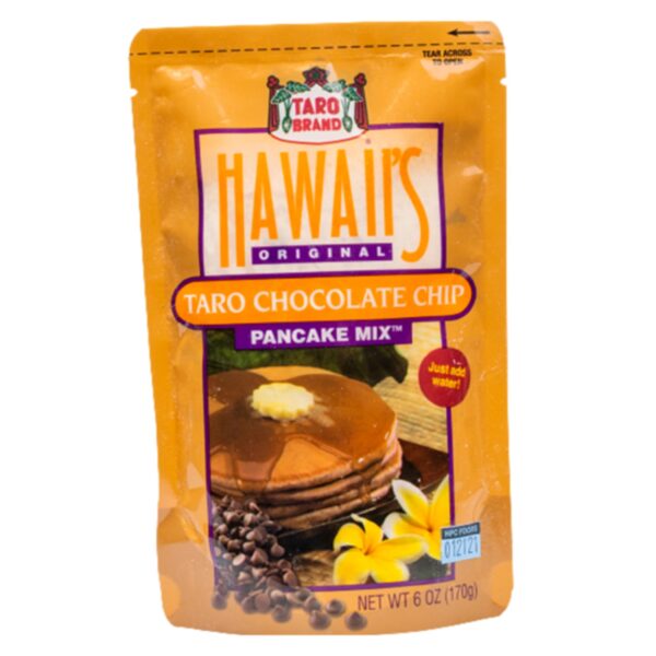 Taro Brand Pancake Mix, Taro Chocolate Chip Aloha Hawaii Breakfast Dry Mix Cooking Food Present Idea