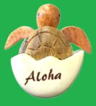 3D Wood Art Magnet - Hatching Honu Hawaii Aloha Gift Idea $0.00