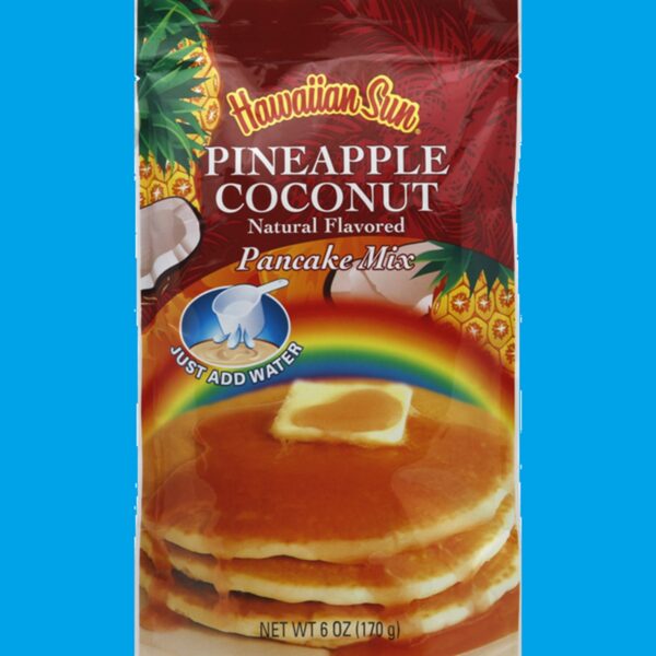 Hawaiian Sun Breakfast Pineapple Coconut Pancake Mix Snack Food Perfect Present Idea Gift Idea Aloha