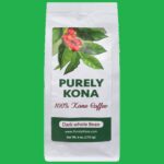 Hawaii Purely Kona Coffee, Whole Bean, Dark 100% Aloha Gift Idea +$17.00