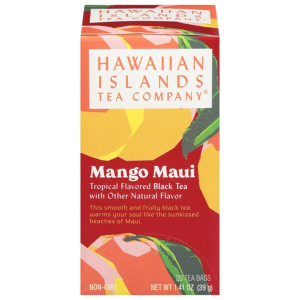 Hawaii Hawaiian Islands Tea Black Tea, Mango Maui Present Gift Idea 17 Aloha
