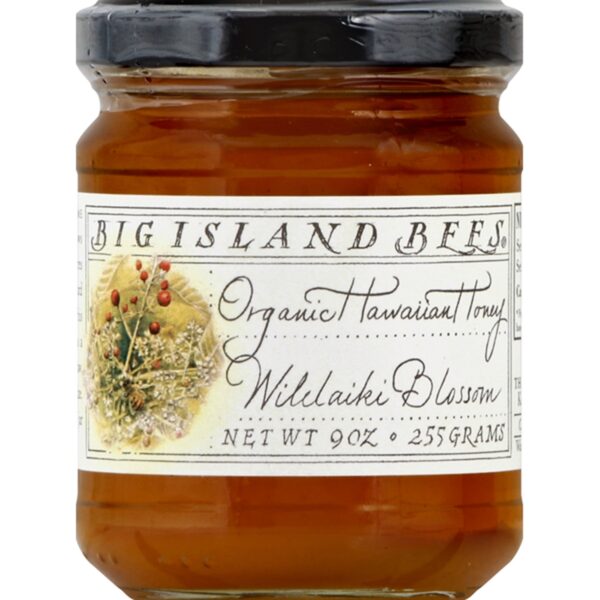 Hawaii Big Island Bees Honey, Hawaiian, Organic, Wilelaiki Blossom Present Gift Idea 17 Aloha