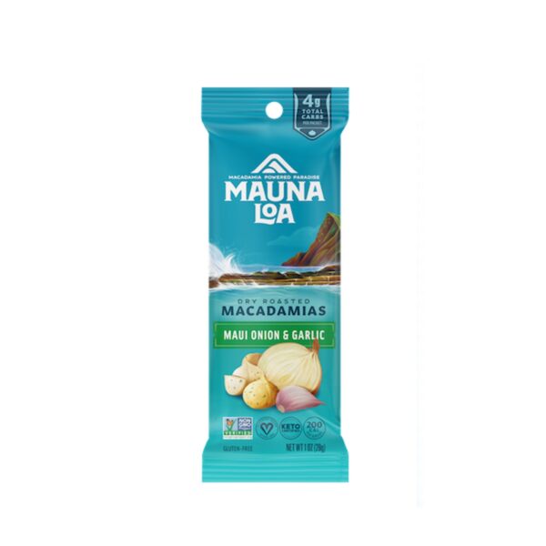 Hawaii Mauna Loa Maui Onion & Garlic Macadamia Nuts Snack Mac Present Idea Aloha