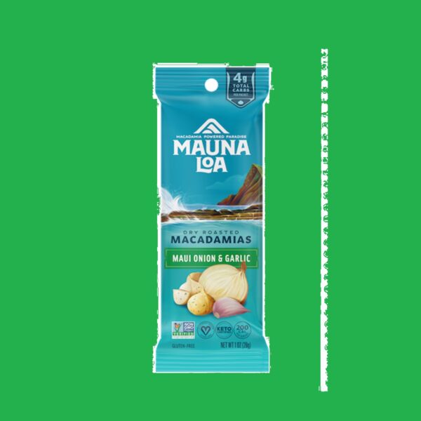 Hawaii Mauna Loa Maui Onion & Garlic Macadamia Nuts Snack Mac Present Idea Aloha1