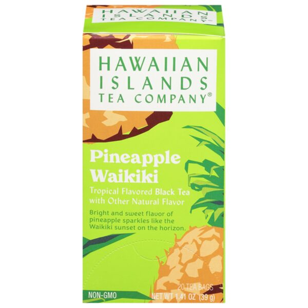 Hawaii Hawaiian Islands Tea Black Tea, Pineapple Waikiki, Tea Bags Present Gift Idea 17