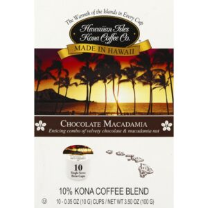 Hawaii Hawaiian Islands Vanilla Macadamia Nut Flavored Coffee Pods Snack Food Present Gift Idea 14 Aloha