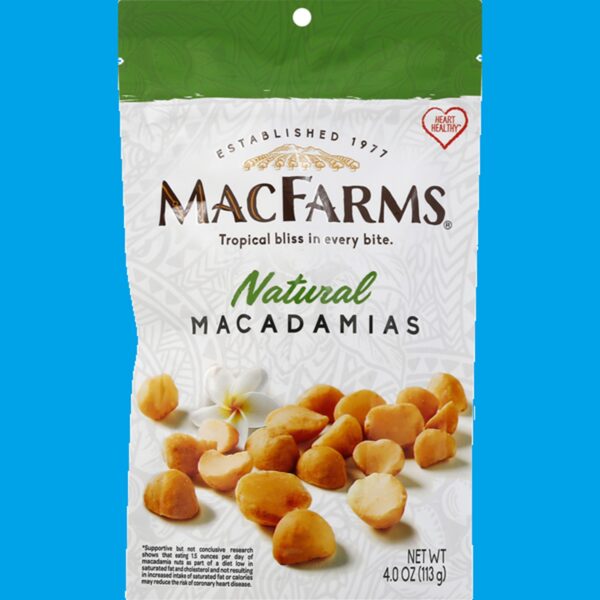 Hawaii MacFarms Macadamias, Natural Perfect Present Gift Idea 90