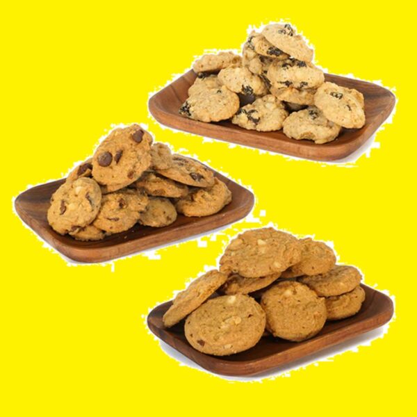 Punalu‘u Scrumptious Cookie Assortment 3 Flavoes Hawaii Aloha Gift Idea Plate