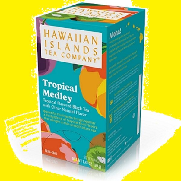 Tropical Medley Black Tea Hawaiian Islands Tea Aloha Hawaii Gift Idea
