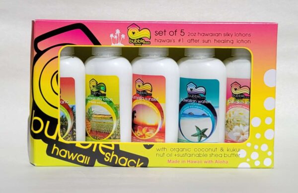 Scented Lotion Five Pack Assorted Gift Set Best Hawaii Present Idea