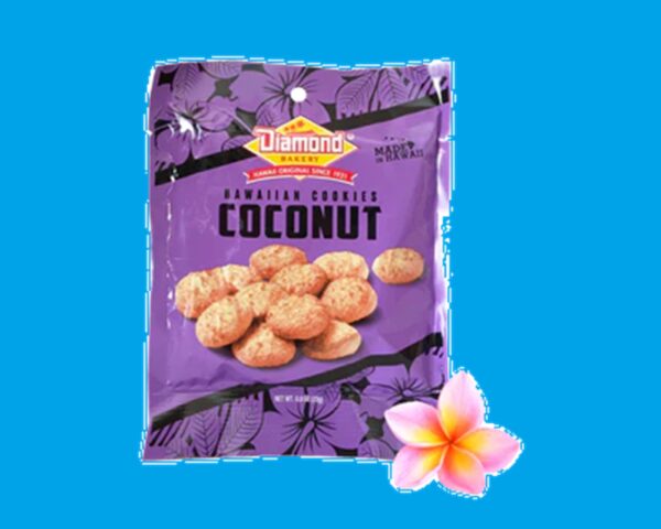 Hawaiian Cookies, Coconut Aloha Gift Idea