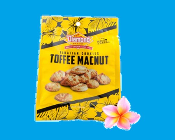 Toffee Macnut Cookie Bag Aloha Gift Idea