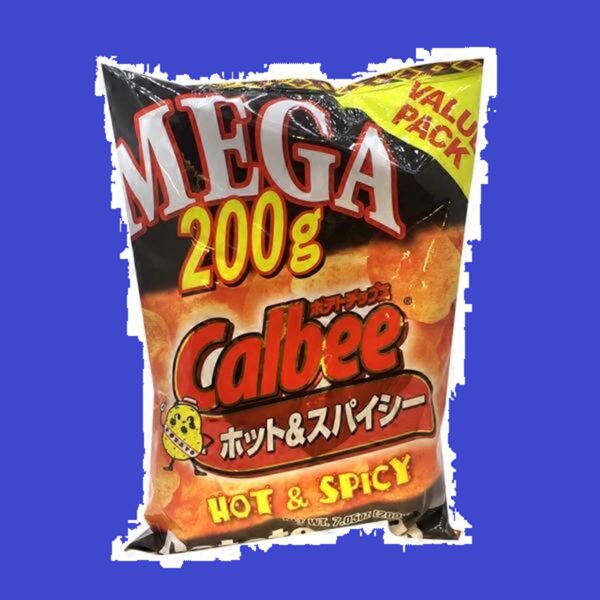 Calbee Hot & Spicy Potato Chips Gift Idea Best GiftmIdea Perfect Present For Him or For Her For the Unique Chip Lover Ocean Chip Snack Food Gift Basket Idea Hawaiian Aloha Snack Food Gift Box 3 Months Subscription
