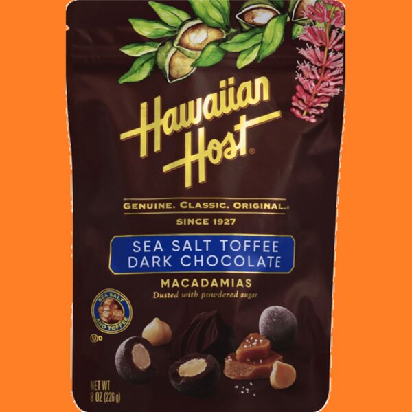 Hawaii Hawaiian Host Macadamias, Toasted Coconut Milk Chocolate Snack Food Perfect Present Gift Idea 570 Aloha