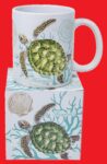 Hawaiian Design Ceramic Mug: Honu Voyage Aloha Sea Turtle Gift Idea $0.00