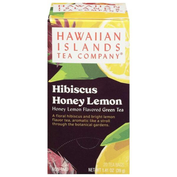 Hawaiian Island Honey Hibiscus Tea Bags Aloha Gift Idea