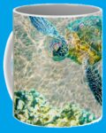 Beautiful Sea Turtle Mug aloha Hawaii Gift Idea $0.00