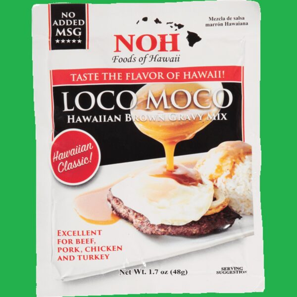 NOH Foods Of Hawaii Gravy Mix, Hawaiian Brown, Loco Moco Aloha