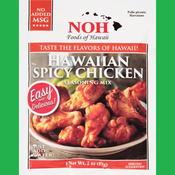 NOH Foods Of Hawaii Seasoning Mix, Hawaiian Spicy Chicken Aloha