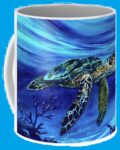 moonlit Sea Turtle Honu Mug Hawaii aloha Gift Idea $0.00