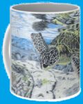 Reflections Sea Turtle At The Beach Mug Hawaii aloha Gift Idea $0.00