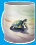 Sea Turtle At The Beach Mug Hawaii aloha Gift Idea $0.00