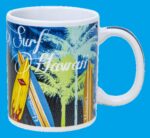 Island Style Ceramic Mug 10 oz: Surf Hawaii Aloha Gift Idea $0.00
