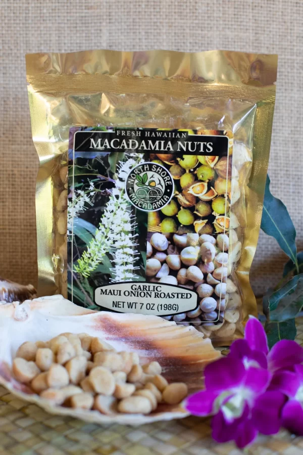 Garlic Maui Onion Mac nuts Aloha Hawaii Small Local Farm Fresh Gift Idea