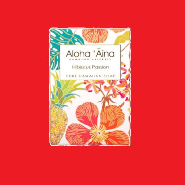 Aloha ‘Aina Pure Soap 5oz: Hibiscus Passion Hawaii