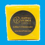 Lilikoi (Passion Fruit) Fudge And Cheesecake Fudge Top With Pie Crust Base Hawaii Aloha Gift Idea $0.00