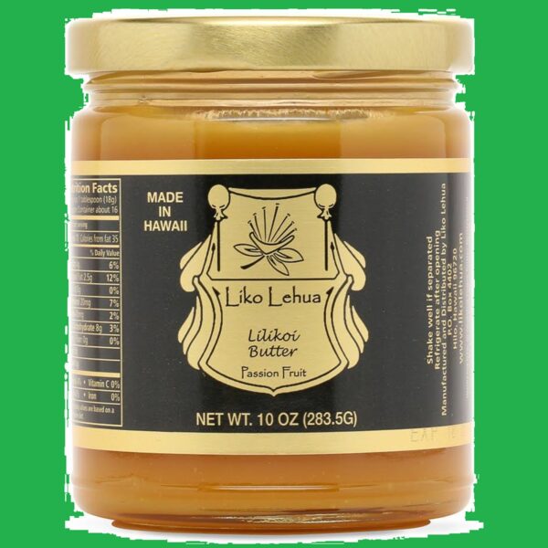 Liko Lehua flavor that started it all: Lilikoi or Passion Fruit Butter Aloha Hawaii Breakfast Gift Idea