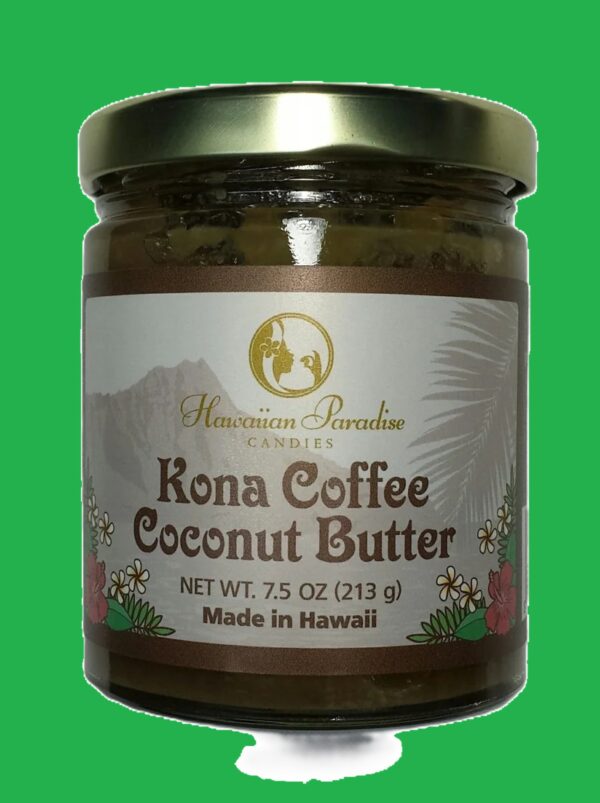 Kona Coffee Coconut Butter Aloha Hawaii Gift Idea